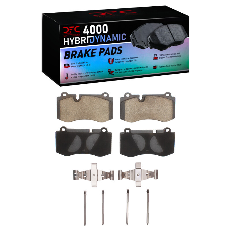 DFC 07-14 Mercedes-Benz S550 Front 4000 HybriDynamic Brake Pads and Hardware Kit