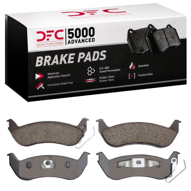 DFC 5000 Advanced Ceramic Rear Brake Pads, Ford Ranger (USA/Canada) 2003-2011