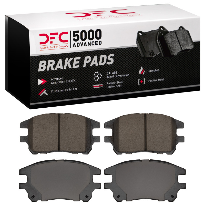 DFC 5000 Advanced Ceramic Front Brake Pads, Lexus RX300 2002-2003
