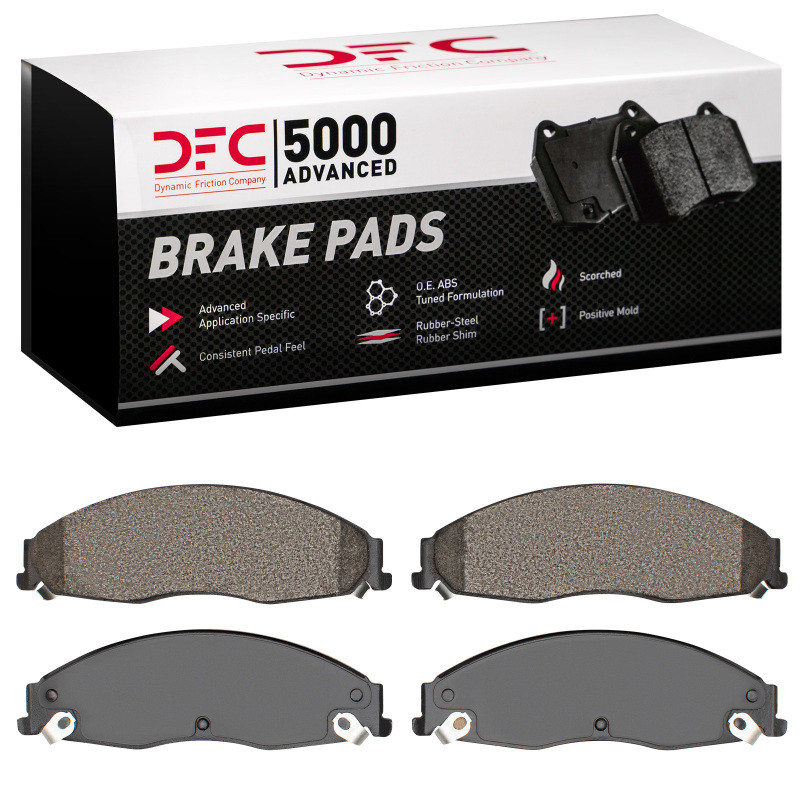 DFC 5000 Advanced Semi-Metallic Front Brake Pads, Cadillac CTS 2003-2008
