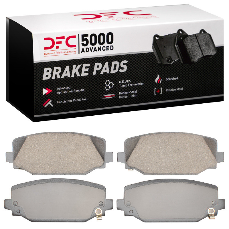 DFC 5000 Advanced Ceramic Rear Brake Pads, Jeep Grand Cherokee 2021-2025