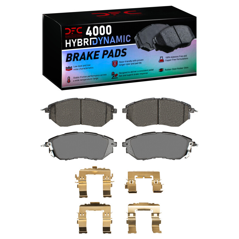 DFC 15-15 Subaru Legacy Front 4000 HybriDynamic Brake Pads and Hardware Kit