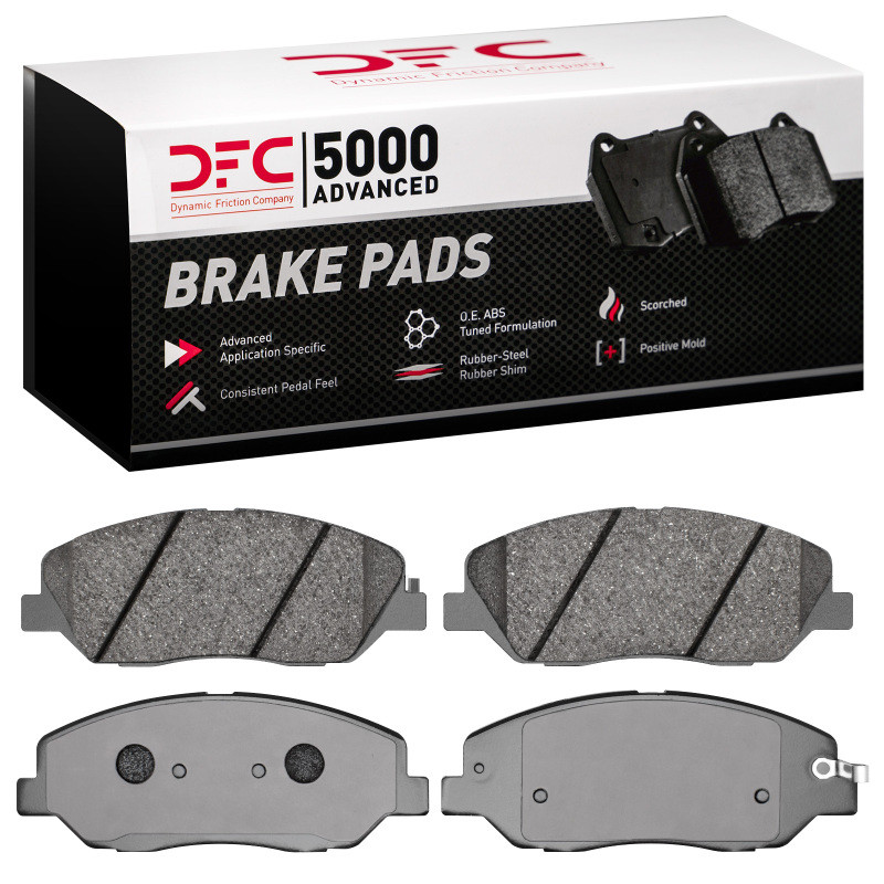 DFC 5000 Advanced Ceramic Front Brake Pads, Hyundai Genesis Sedan 2009-2011