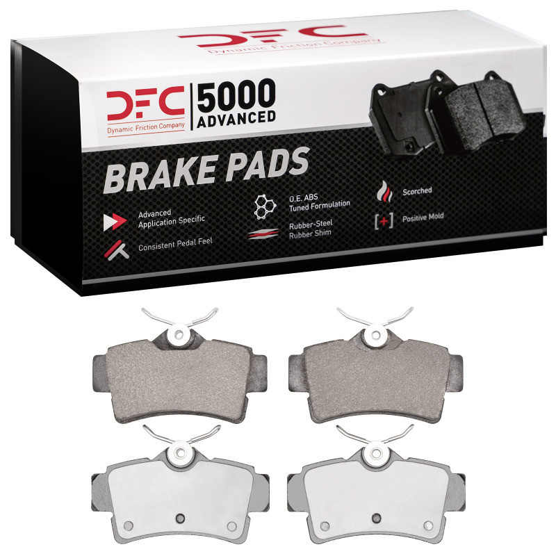 DFC 5000 Advanced Ceramic Rear Brake Pads, Ford Mustang 1994-2004