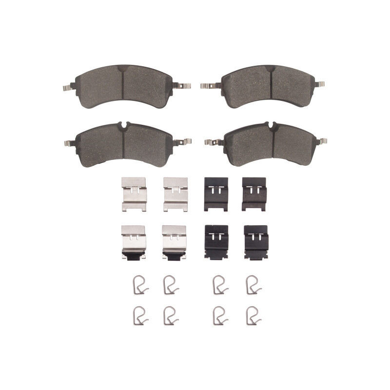 DFC 5000 Advanced Semi-Metallic Rear Brake Pads and Hardware Kit, Ford E-Transit 2022-2025