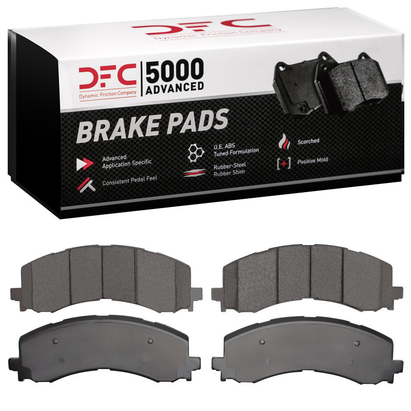 DFC 5000 Advanced Ceramic Front Brake Pads, Ford F-150 Lightning 2021-2025