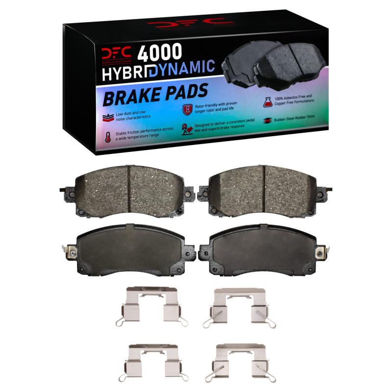 DFC 17-25 Subaru Crosstrek Front 4000 HybriDynamic Brake Pads and Hardware Kit