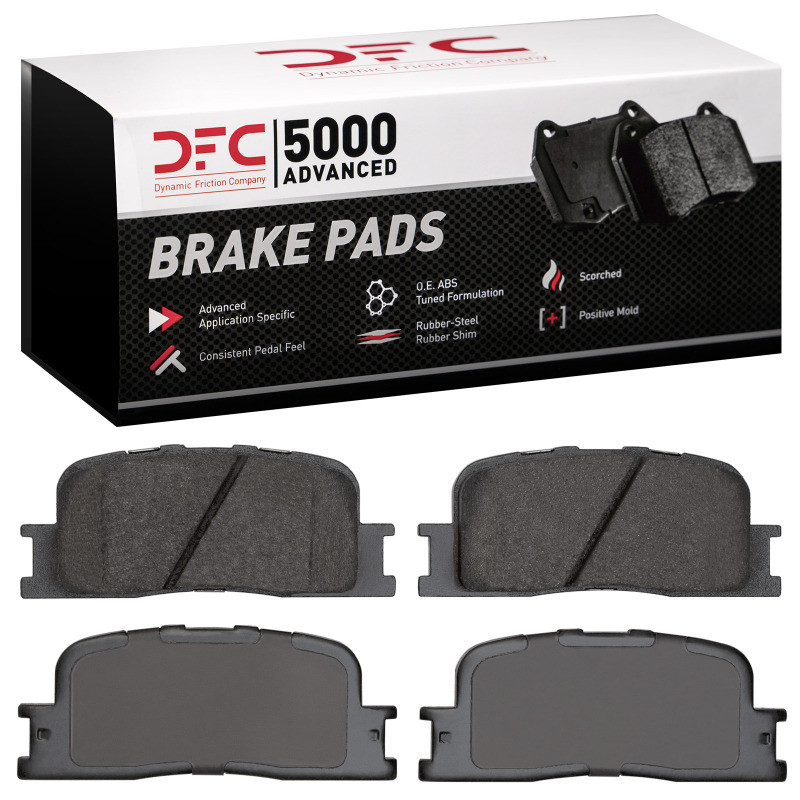 DFC 5000 Advanced Ceramic Rear Brake Pads, Lexus ES300 2001-2006