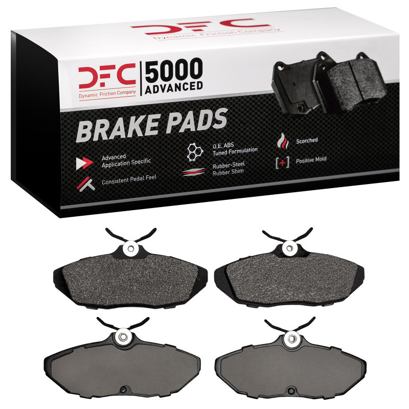 DFC 5000 Advanced Semi-Metallic Rear Brake Pads, Ford Thunderbird 1993-1998