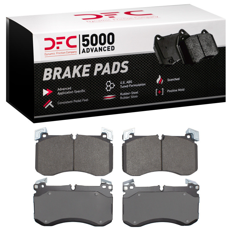 DFC 5000 Advanced Low-Metallic Front Brake Pads, Mercedes-Benz GLE53 AMG SUV 2019-2025