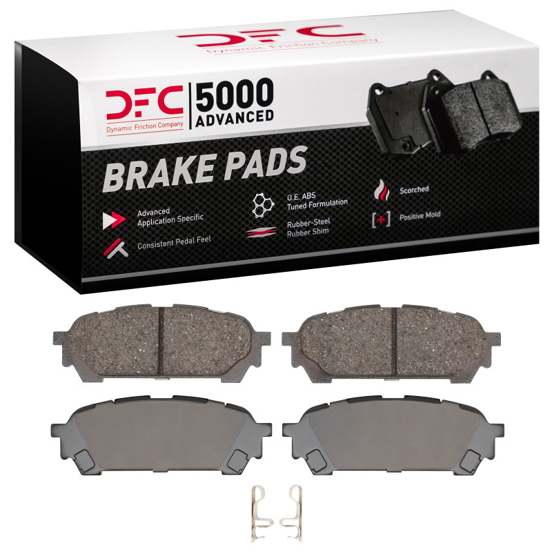 DFC 5000 Advanced Ceramic Rear Brake Pads, Saab 9-2X 2003-2008
