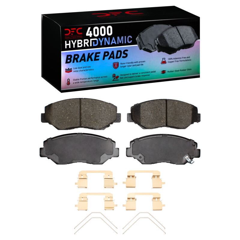 DFC 12-15 Honda Civic Front 4000 HybriDynamic Brake Pads and Hardware Kit
