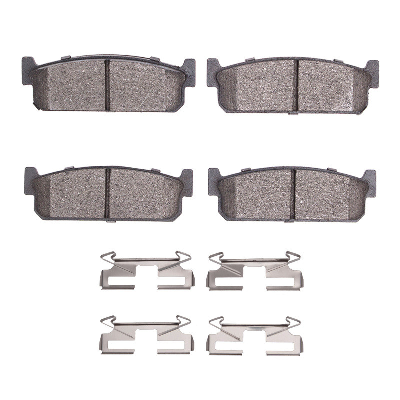 DFC 5000 Advanced Ceramic Rear Brake Pads and Hardware Kit, Infiniti Q45 1994-1996