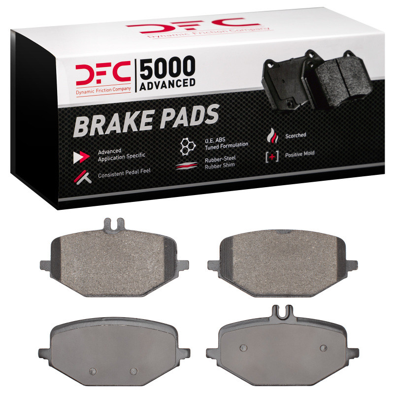 DFC 5000 Advanced Low-Metallic Rear Brake Pads, Mercedes-Benz G550 2019-2025