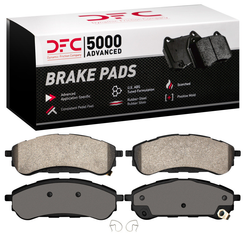 DFC 5000 Advanced Ceramic Rear Brake Pads, Ford Ranger (USA/Canada) 2019-2023