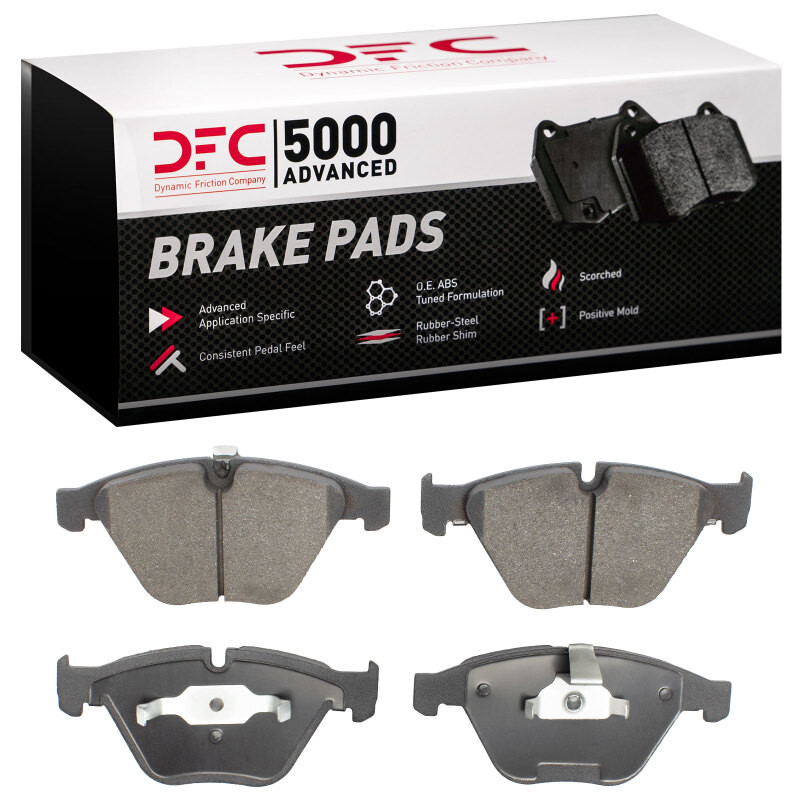 DFC 5000 Advanced Low-Metallic Front Brake Pads, BMW 530i 2004-2013