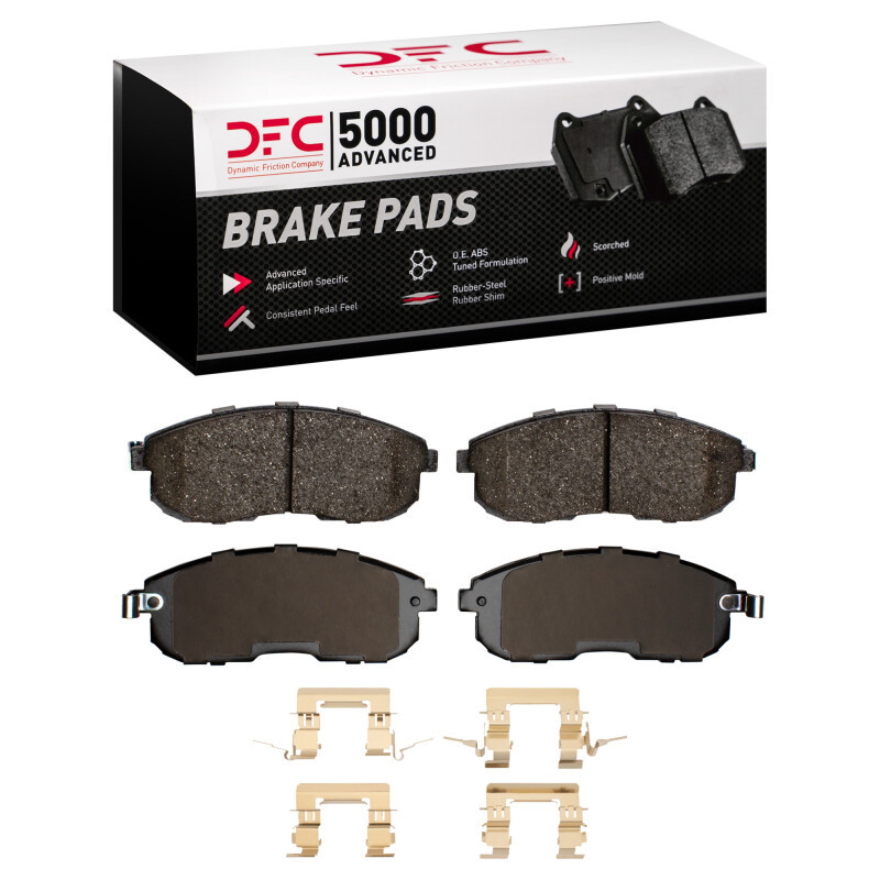 DFC 99-13 Infiniti I30 Front 5000 Advanced Ceramic Brake Pads and Hardware Kit