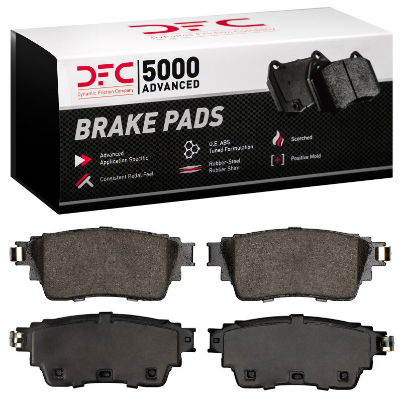 DFC 5000 Advanced Ceramic Rear Brake Pads, Infiniti QX60 2019-2025