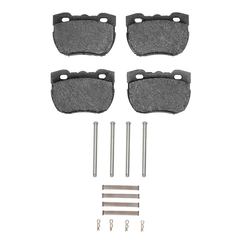 DFC 4000 HybriDynamic Front Brake Pads and Hardware Kit, Land Rover Discovery 1994-1999