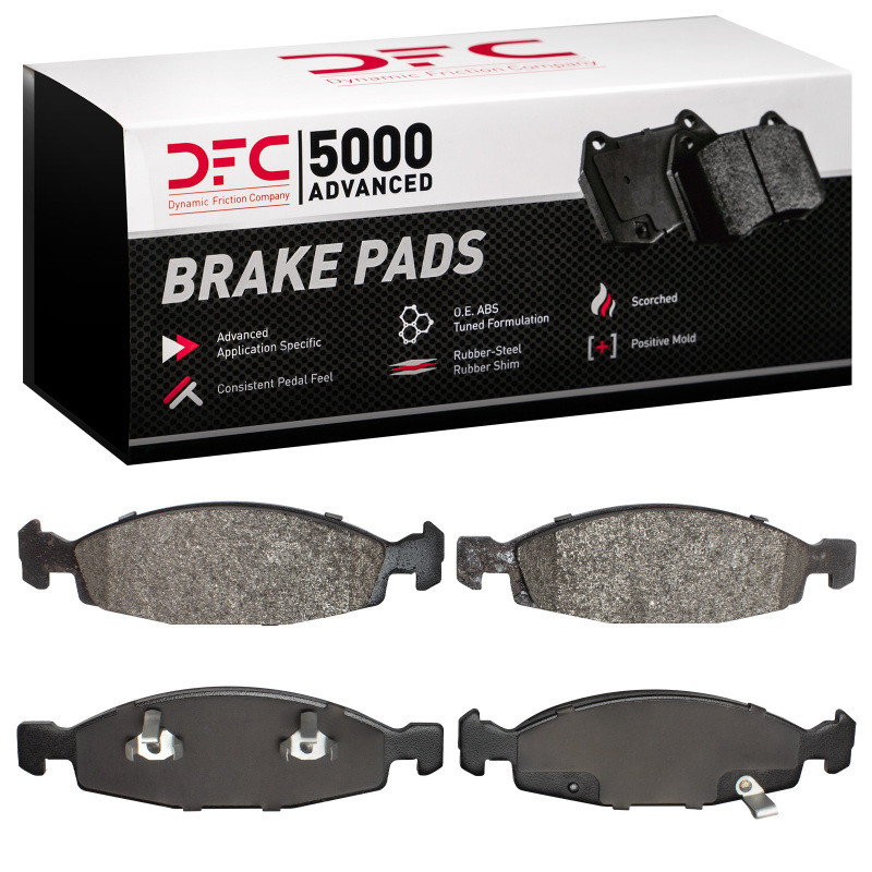 DFC 5000 Advanced Semi-Metallic Front Brake Pads, Jeep Grand Cherokee 1999-2002