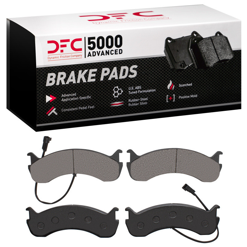 DFC 5000 Advanced Semi-Metallic Rear Brake Pads, Coachmen PURSUIT 2020-2025
