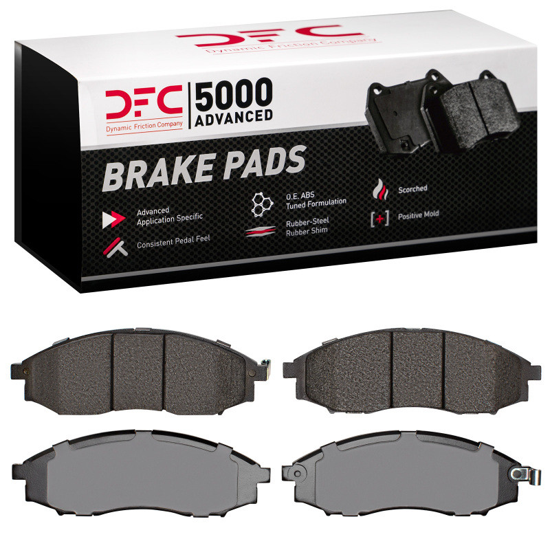 DFC 5000 Advanced Semi-Metallic Front Brake Pads, BAIC BJ40 2000-2023