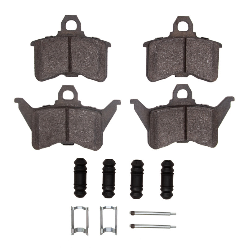 DFC 88-90 Dodge Dynasty Rear 4000 HybriDynamic Brake Pads and Hardware Kit