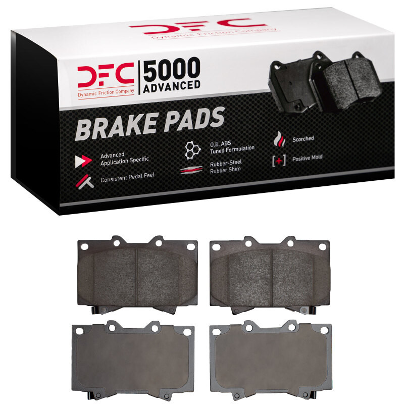DFC 5000 Advanced Ceramic Front Brake Pads, Lexus LX470 1998-2007