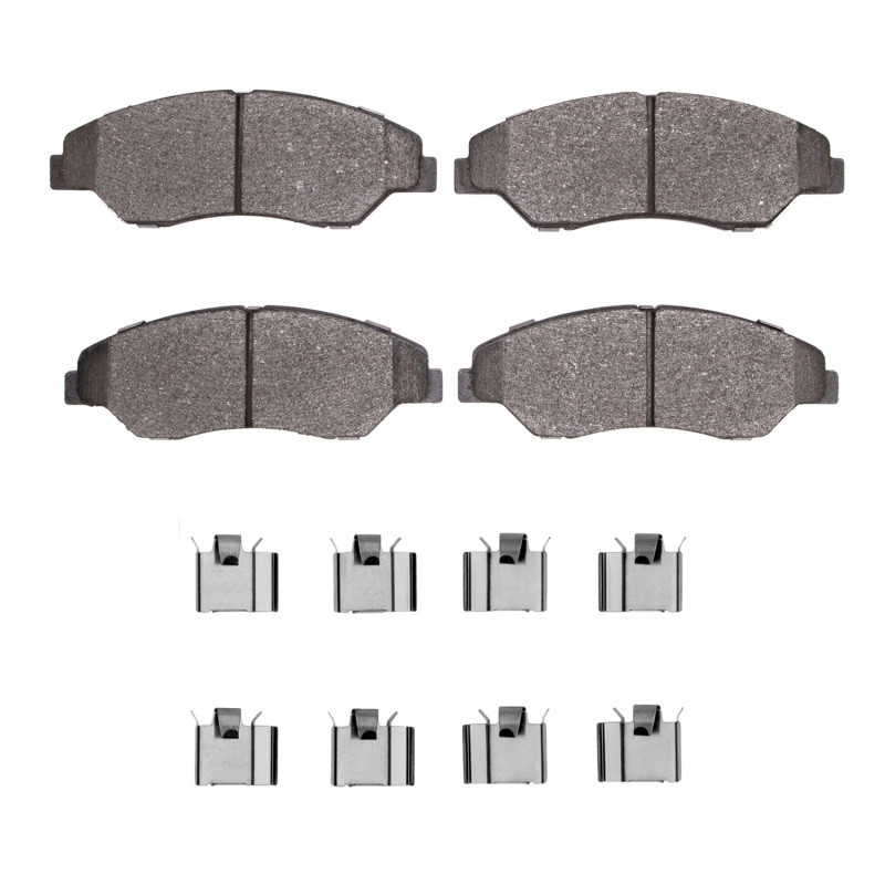 DFC 98-02 Kia Sportage (USA/Canada) Front 5000 Advanced Semi Metallic Brake Pads and Hardware Kit