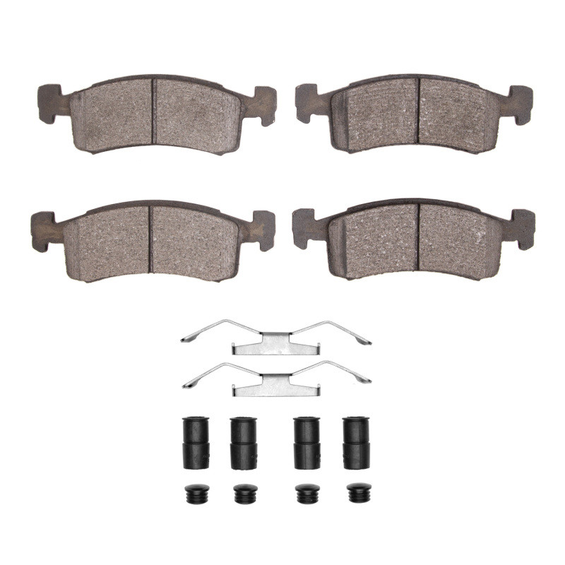 DFC 83-87 Chrysler Daytona Front 4000 HybriDynamic Brake Pads and Hardware Kit