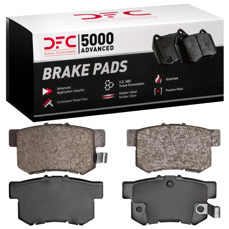 DFC 5000 Advanced Ceramic Rear Brake Pads, Acura Integra 1987-2022