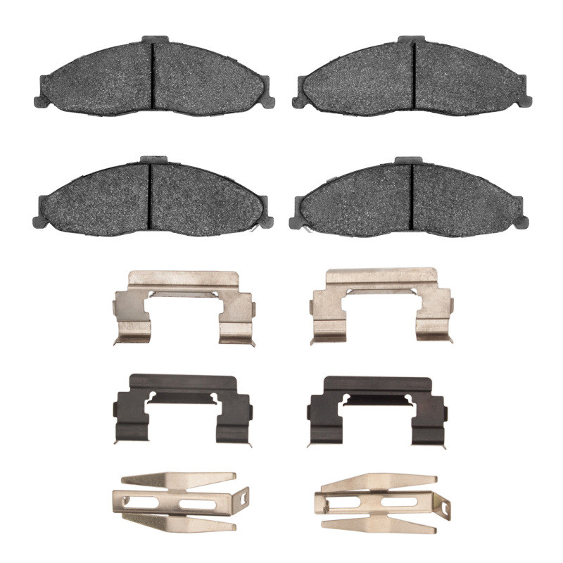 DFC 98-02 Chevrolet Camaro Front 5000 Advanced Semi Metallic Brake Pads and Hardware Kit