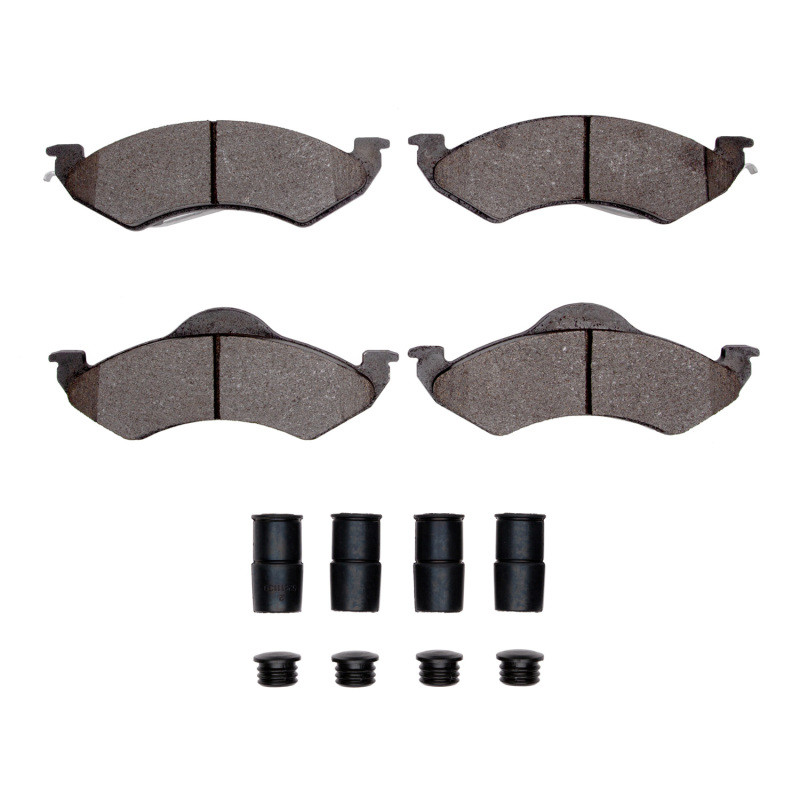DFC 98-99 Dodge Durango Front 4000 HybriDynamic Brake Pads and Hardware Kit