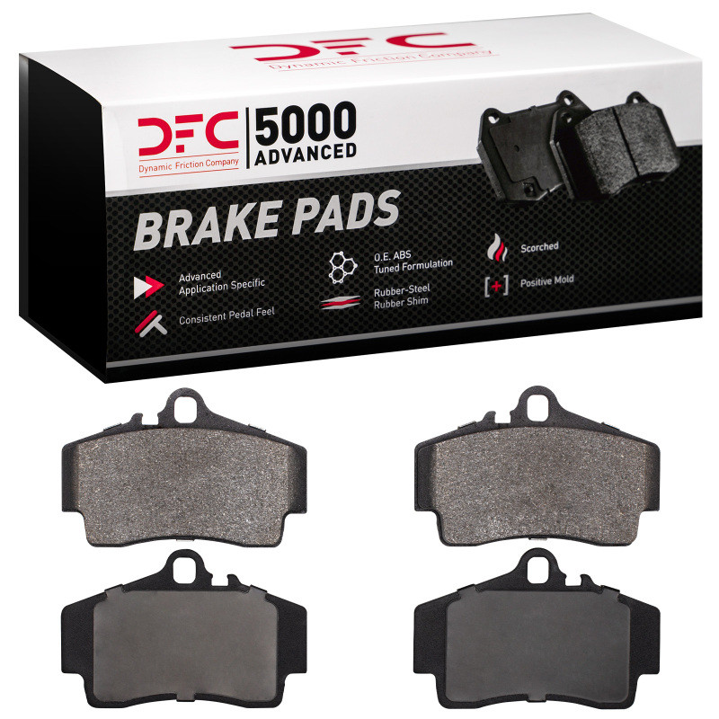 DFC 5000 Advanced Low-Metallic Rear Brake Pads, Porsche 911 1997-2012