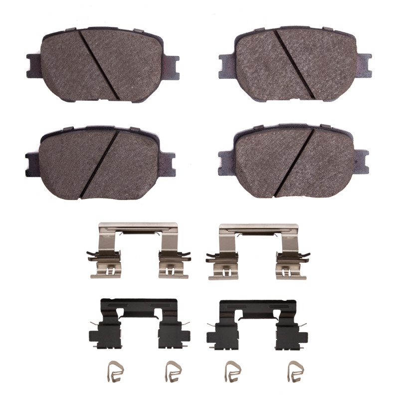 DFC 14-15 Lexus IS250 Front 4000 HybriDynamic Brake Pads and Hardware Kit
