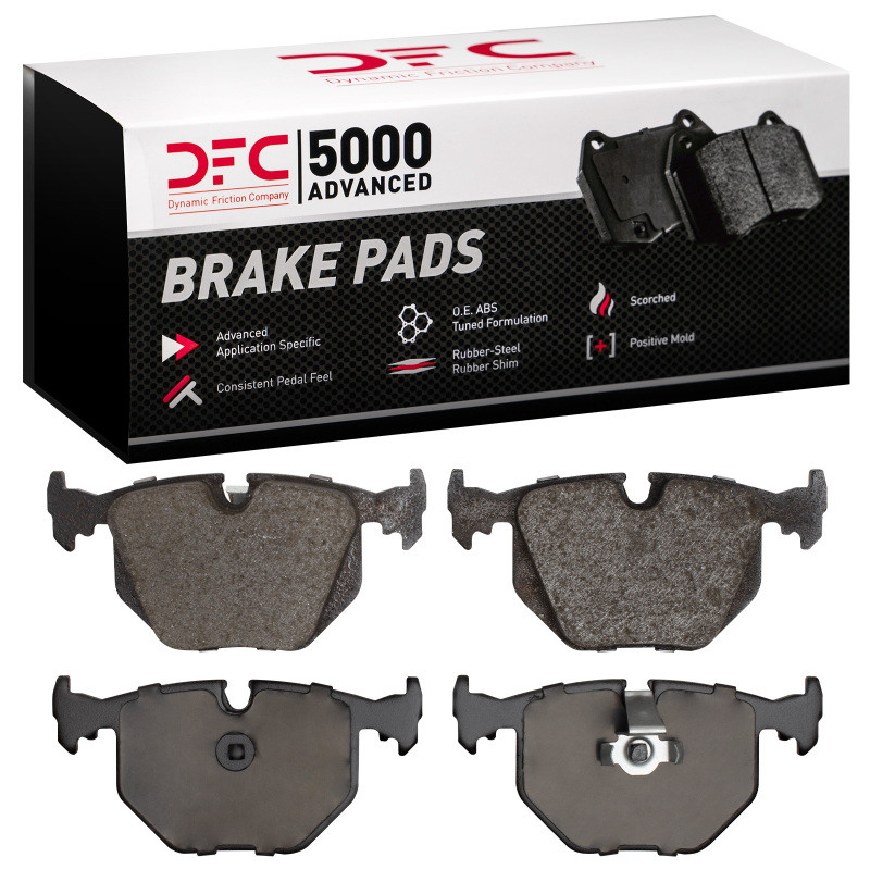 DFC 5000 Advanced Low-Metallic Rear Brake Pads, BMW 750IL 1991-2008