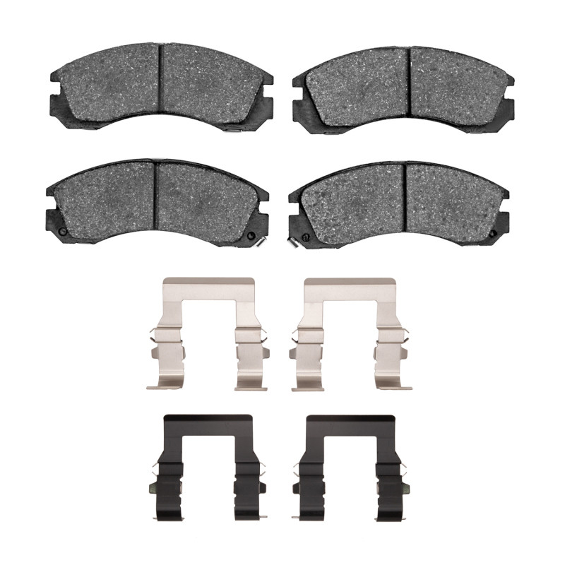 DFC 5000 Advanced Ceramic Front Brake Pads and Hardware Kit, Dodge Stealth 1990-2022