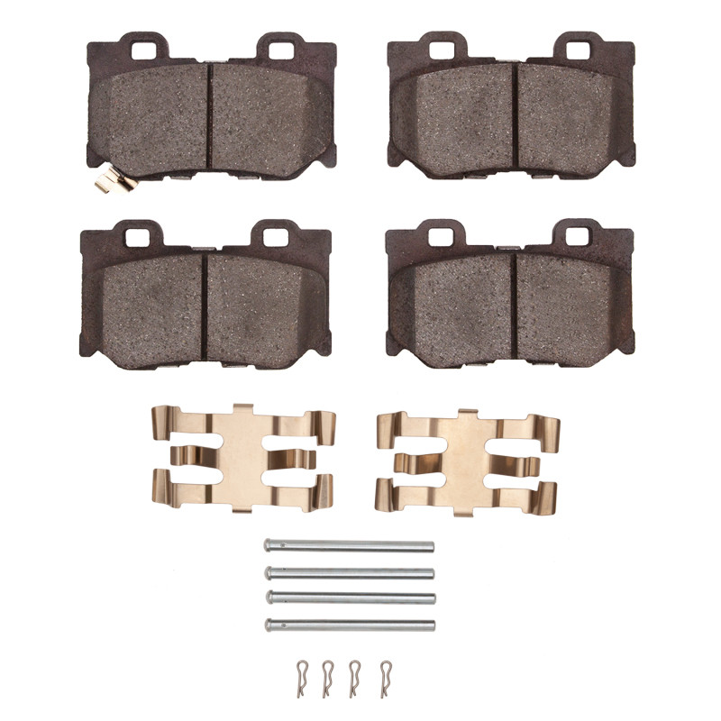 DFC 09-20 Nissan 370Z Rear 4000 HybriDynamic Brake Pads and Hardware Kit