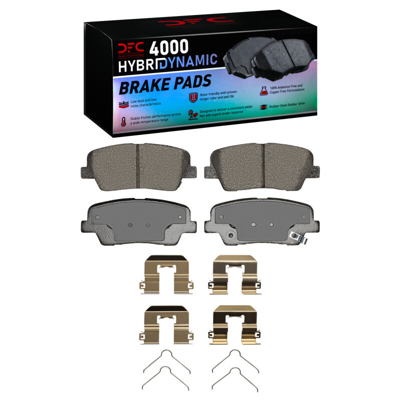 DFC 15-20 Kia Sorento Rear 4000 HybriDynamic Brake Pads and Hardware Kit