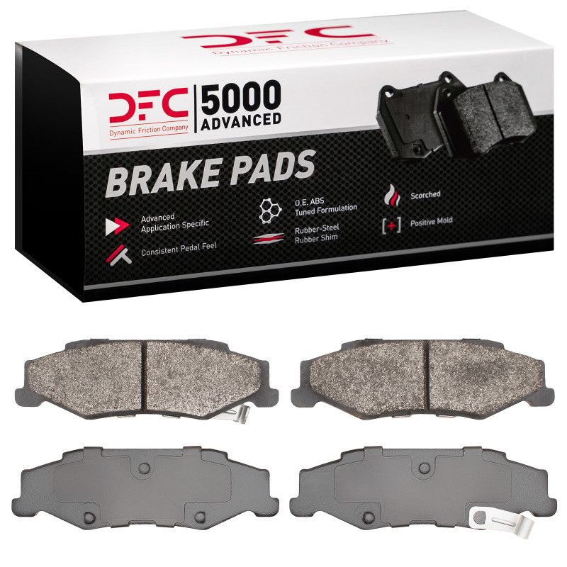 DFC 5000 Advanced Semi-Metallic Rear Brake Pads, Cadillac XLR 1997-2013