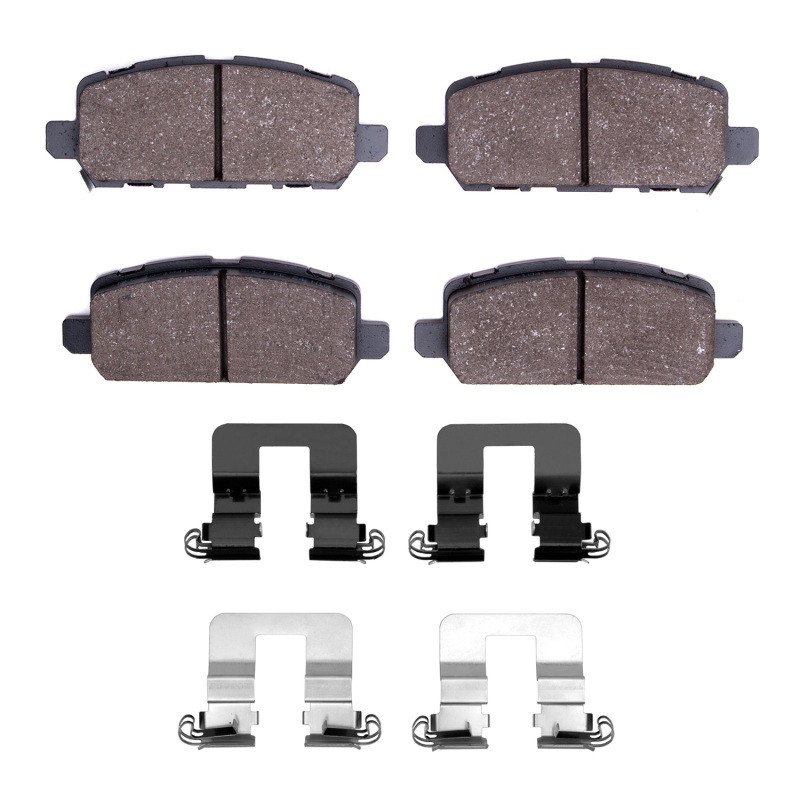 DFC 4000 HybriDynamic Rear Brake Pads and Hardware Kit, Honda HR-V 2016-2022