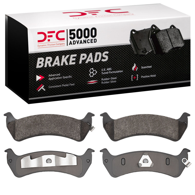 DFC 5000 Advanced Semi-Metallic Rear Brake Pads, Ford Explorer Sport 1993-2005