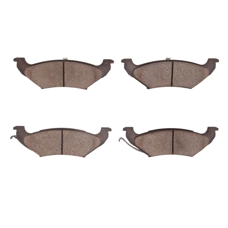 DFC 5000 Advanced Semi-Metallic Rear Brake Pads, Chrysler Town & Country 1997-2000
