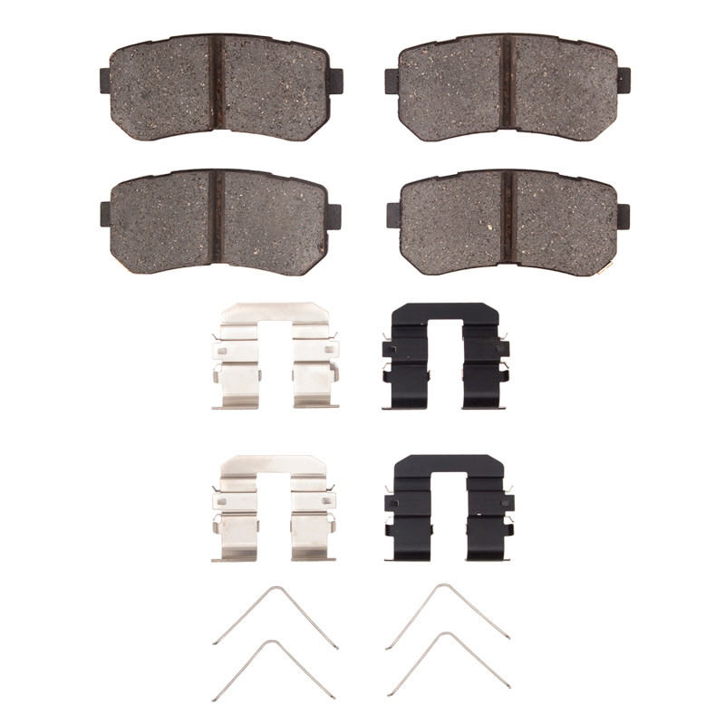 DFC 18-25 Hyundai Kona Rear 4000 HybriDynamic Brake Pads and Hardware Kit