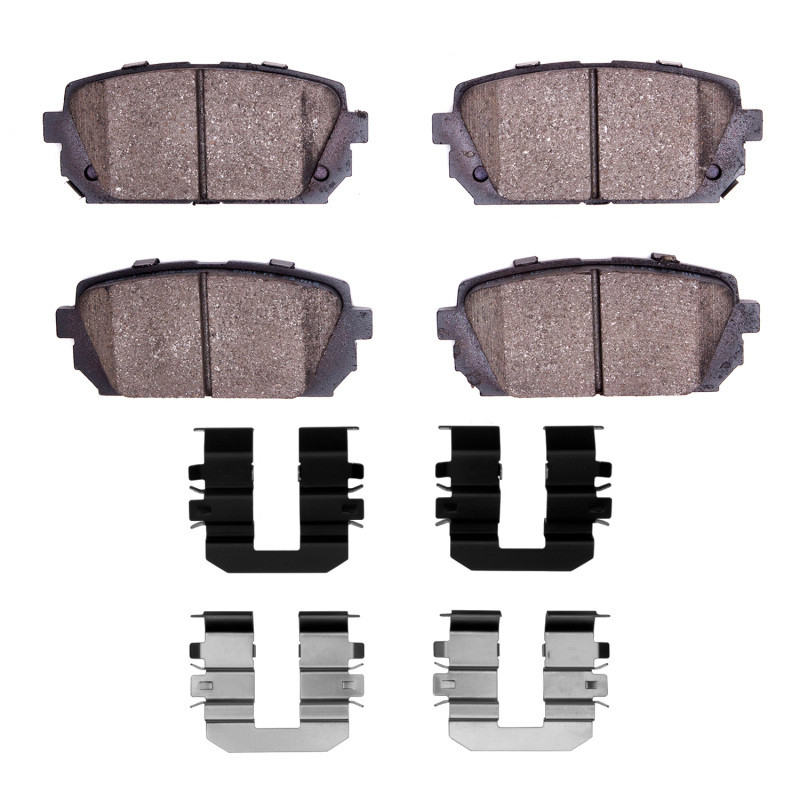 DFC 07-12 Kia Rondo (USA) Rear 4000 HybriDynamic Brake Pads and Hardware Kit
