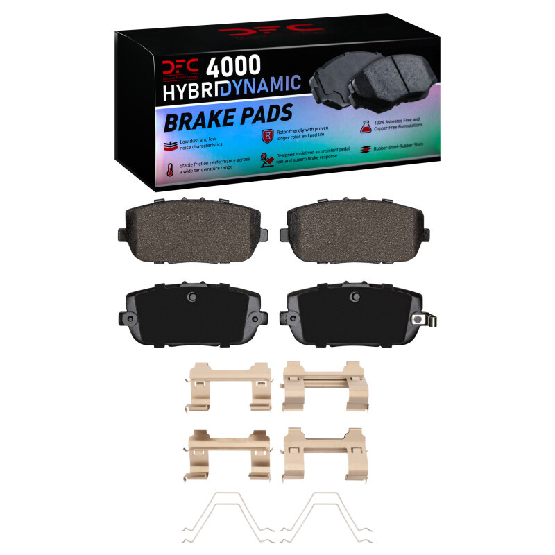 DFC 06-25 Mazda MX-5 Miata Rear 4000 HybriDynamic Brake Pads and Hardware Kit
