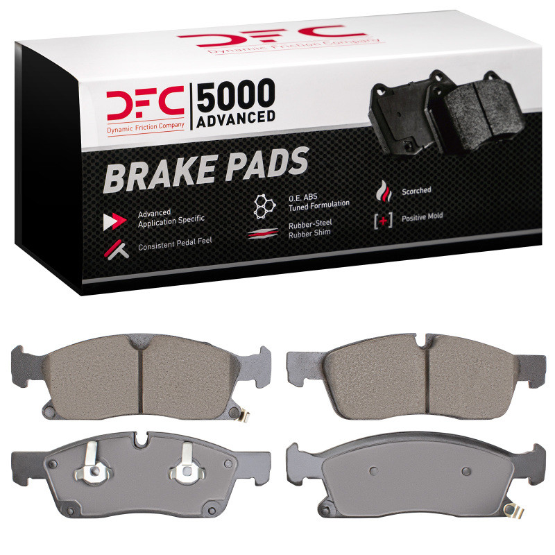 DFC 5000 Advanced Ceramic Front Brake Pads, Dodge Durango 2011-2022