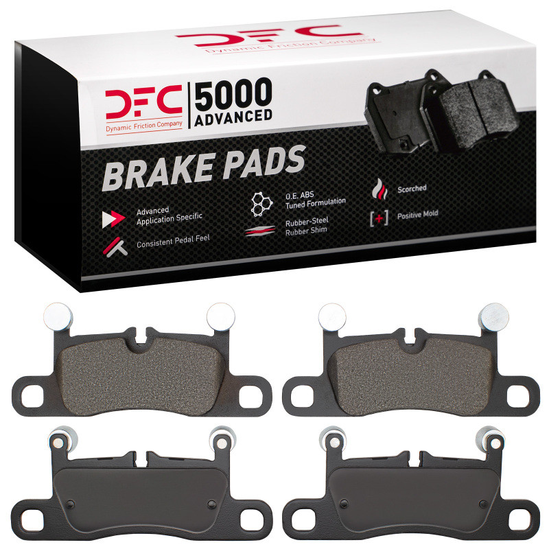 DFC 5000 Advanced Low-Metallic Rear Brake Pads, Audi e-TRON GT 2020-2025