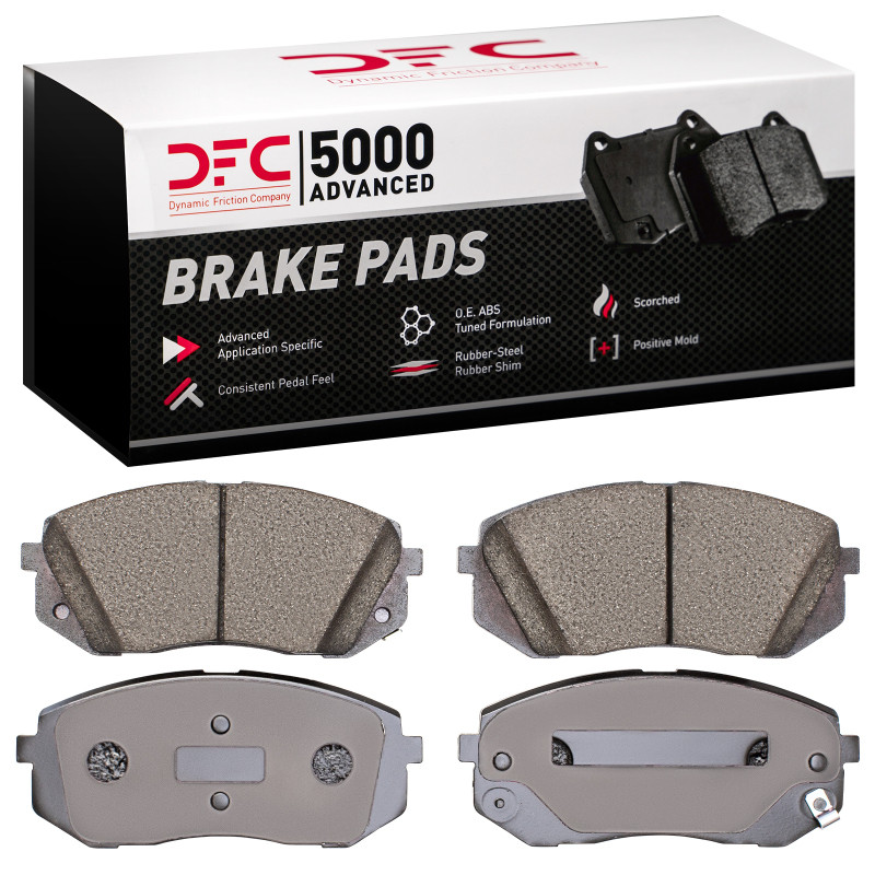 DFC 5000 Advanced Ceramic Front Brake Pads, Hyundai Sonata 2016-2025