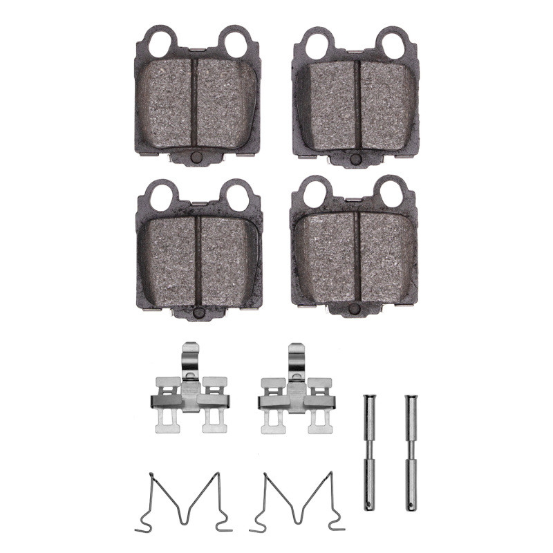 DFC 4000 HybriDynamic Rear Brake Pads and Hardware Kit, Lexus SC430 1998-2010